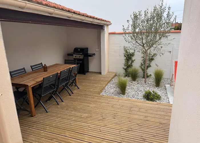 Charlotte, 3 Chambres, Wifi, Terarsse, Centre Feriehus La Rochelle (Charente-Maritime)